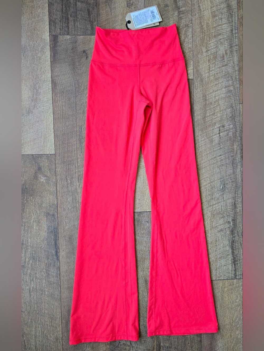 Prana Carmine Red Luxara Flare Yoga Pants Size XS